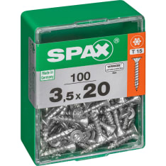 Spax TX 3,5x20 uppokanta 100kpl yleisruuvi
