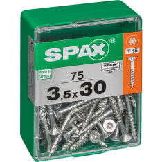 Spax TX 3.5x30 socket head 75pcs universal screw