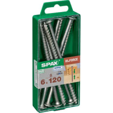 Spax TX 6x120 8pcs wide head screw