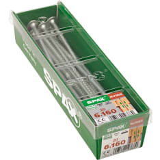 Spax TX 6x160 20kpl leveäkantaruuvi