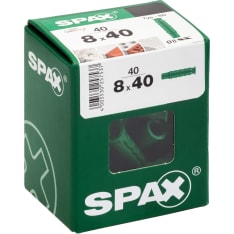 Spax 8x40 40 pcs wall plug