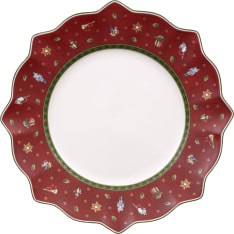 Villeroy & Boch toy's delight 29cm red plate