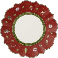 Villeroy & Boch toy's delight 17cm red plate