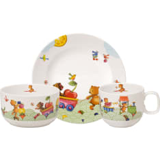 Villeroy & Boch Hungry As A Bear 3-osainen lasten astiasto