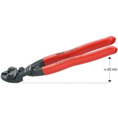 Knipex 200 mm taivutettu voimaleikkuri