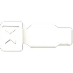 Knipex ColorCode klipsi, valkoinen 10 kpl/pkt