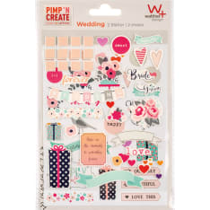 Walther Adhesive sticker Wedding koristelu tarra