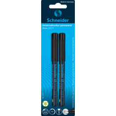 Schneider Maxx 222 musta 2kpl huopakynä