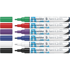 Schneider Paint It 6 kpl akryylitussi
