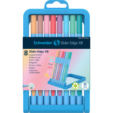 Schneider Slider Edge XB pastel 8pcs ballpoint pen