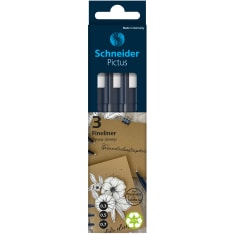 Schneider Pictus 3pc non-woven pencils