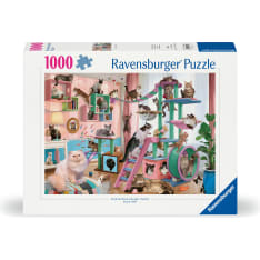 Ravensburger Cat Tree Heaven 1000p palapeli