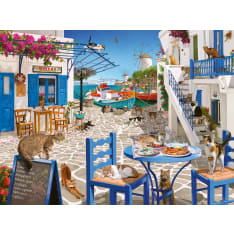 Ravensburger Cats Of Mykonos 1500p puzzle