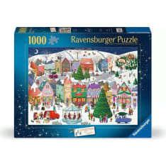 Ravensburger Christmas Town 1000p palapeli