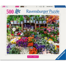 Ravensburger Flower Market, France 500p palapeli