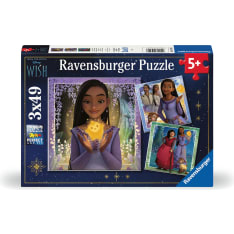 Ravensburger Disney Wish 3x49p palapeli