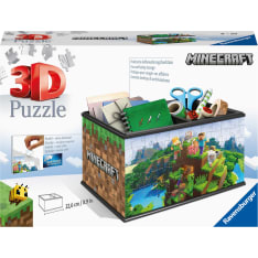 Ravensburger Minecraft Treasure Box 216p 3D palapeli