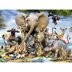 Ravensburger African Friends 300p XXL palapeli