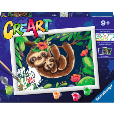 Ravensburger CreArt Sweet Sloths maalaussetti