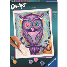 Ravensburger CreArt Dreaming Owl painting set