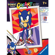 Ravensburger CreArt Sonic Prime painting set