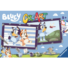 Ravensburger CreArt Bluey painting set