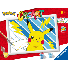 Ravensburger CreArt Cheeky Pikachu painting set