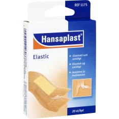 Hansaplast Elastic 20 kpl laastarilajitelma