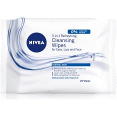 Nivea Daily Essentials Refreshing Cleansing Wipes 25 kpl puhdistusliinat