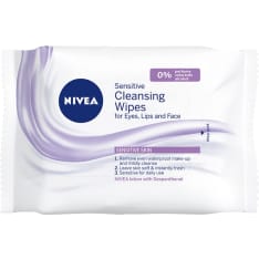 Nivea Sensitive Cleansing Wipes 25kpl puhdistusliinat