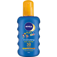 Nivea Sun Kids Protect & Play SK30 200 ml aurinkosuojasuihke