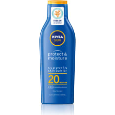 Nivea Sun Protect & Moisture SK20 200 ml aurinkosuojavoide