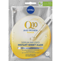 Nivea Q10 Anti-Wrinkle Power Serum Infused kasvonaamio