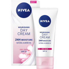 Nivea Nourishing Almond Oil SPF15  50 ml päivävoide