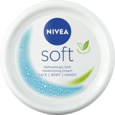 Nivea Soft 200 ml kosteusvoide purkki