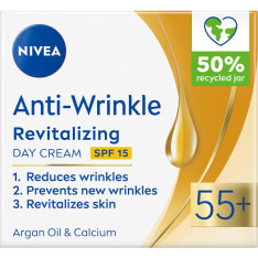 Nivea Anti-Wrinkle + Revitalizing Day Cream 55+ 50 ml päivävoide
