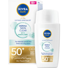 Nivea Sun UV Face Derma Blemish Control Fluid SK50+ 40 ml aurinkosuojavoide