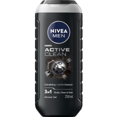 Nivea Men Active Clean 250 ml suihkugeeli