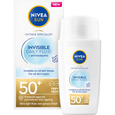 NIVEA SUN UV Face Invisible Daily Fluid SK50+ 40ml aurinkosuojavoide
