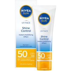 NIVEA SUN UV Face Shine Control Cream SK50 50ml aurinkosuojavoide