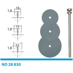Proxxon plastic/wood cutting blade