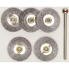Proxxon 22 mm steel brush disc