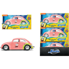 Jada Sponge Bob Patrick 1959 VW Beetle 1:32 keräilyajoneuvo