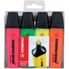 Stabilo Boss Original highlighter 4 pcs