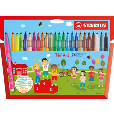 Stabilo Trio 378 fibre-tip pen 24 pcs wallet