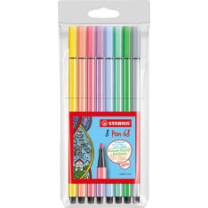 Stabilo Pen 68 pastel 8 pcs wallet
