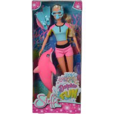 Steffi Love Dolphin Fun sukeltajanukke ja delfiini