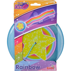 Simba Taildisc Star frisbee sateenkaarihännällä