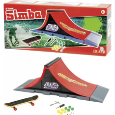 Simba Finger Skateboard Ramp Ultimate sormiskeitti ja ramppi