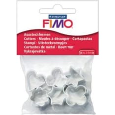 FIMO shaped cutters, 6 pc/ 1 pack